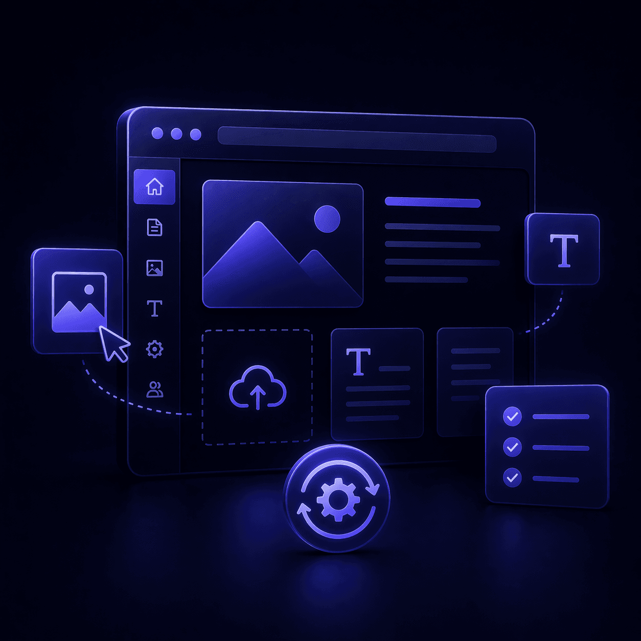 Easy to update and manage